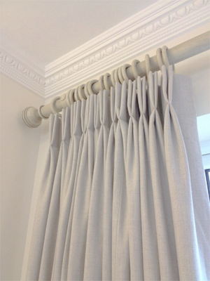 french pleated drapery nyc